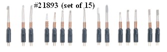 Mastertouch Tips (set of 15)