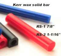 Solid Round Bar Wax Tubes