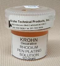 Rhodium Solution Concentrate 1/2 gram